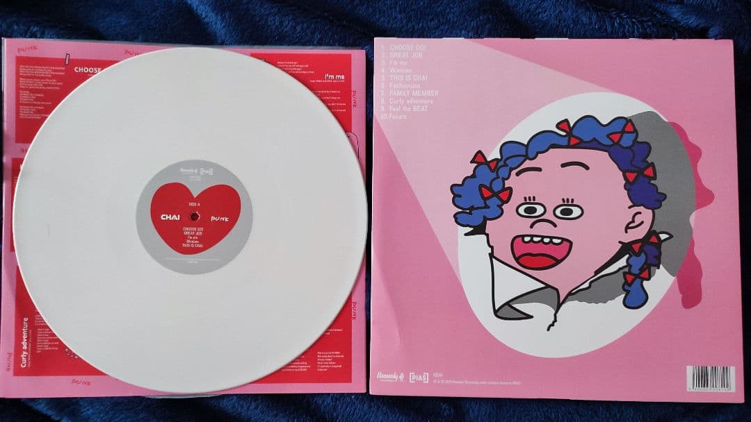 Chai – Punk、Chai、Wink　チャイ　レコード　LP　3枚セット
