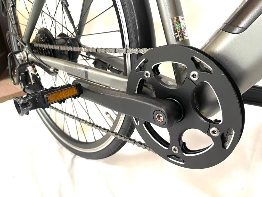 【動作確認済】送料無料 DAITORA 電動アシスト自転車 低走行距離99km