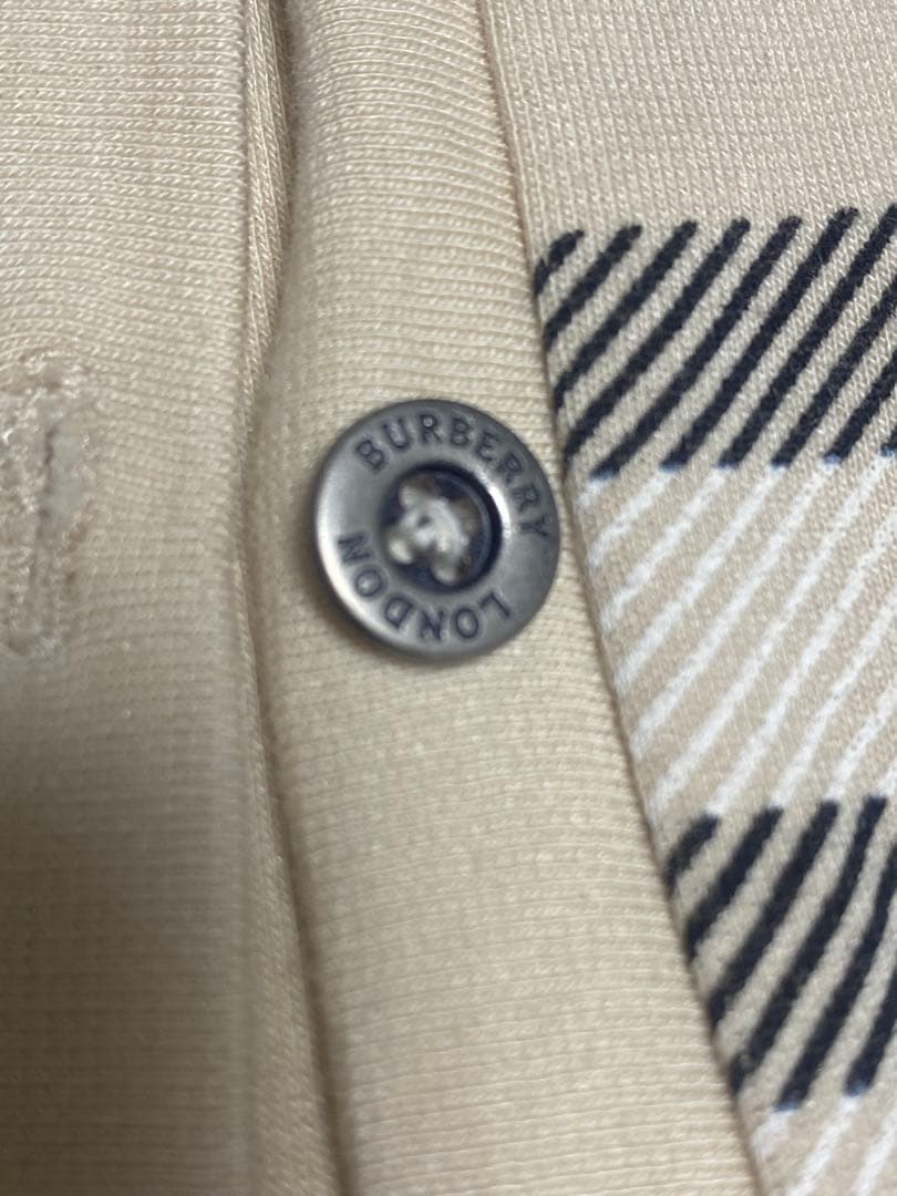 Burberry london カーディガン　ベージュ　ノバチェック　バーバリー