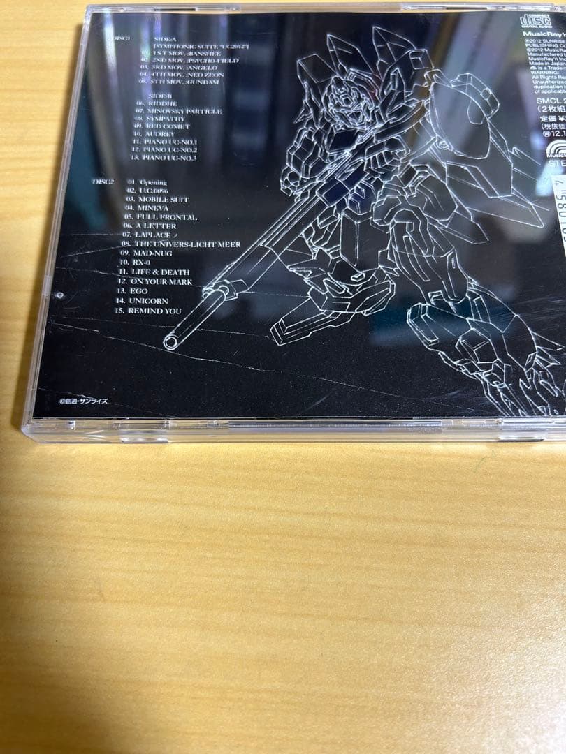 ガンダムユニコーン RE:0096 COMPLETE BEST OST 1〜4