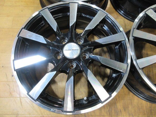 EUROTECH アルミホイール 4本 5H-108 16インチ 6.5J+48