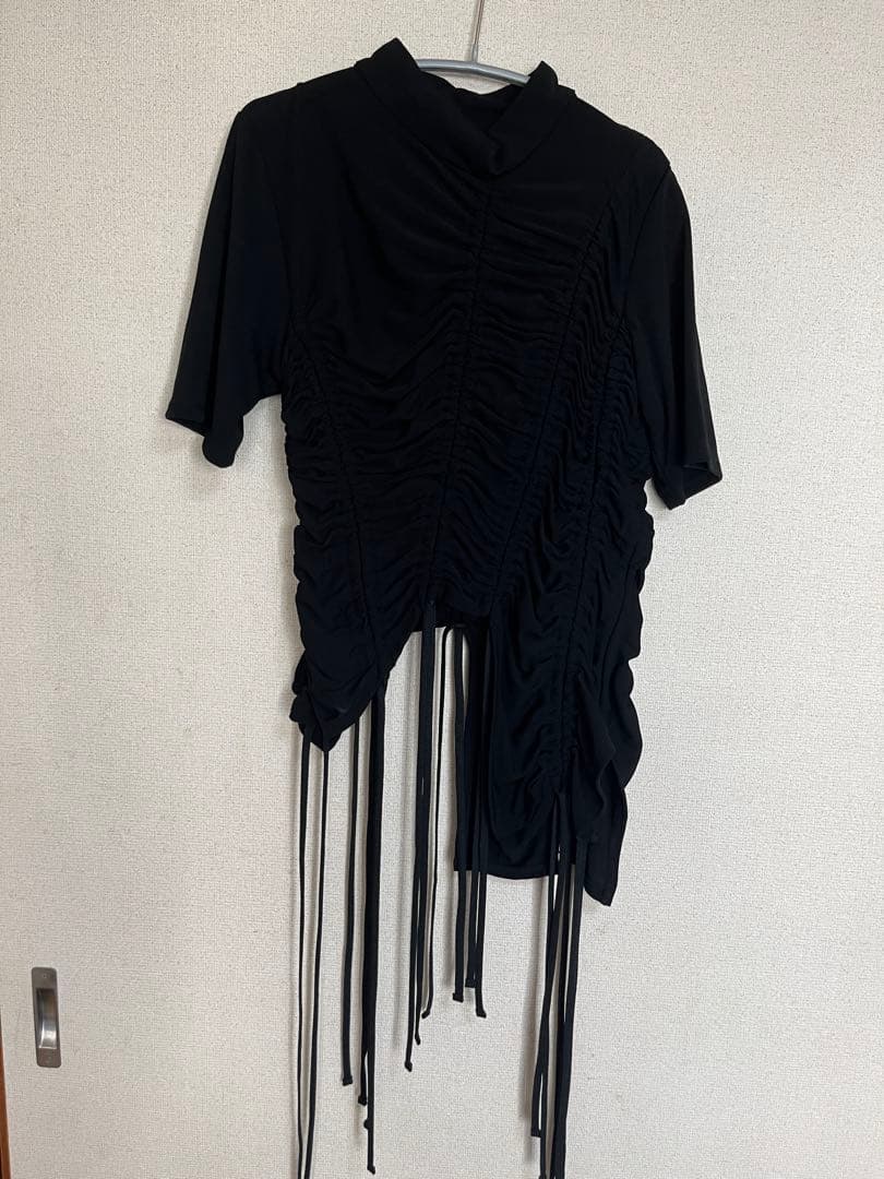 トップス MURRAL Stem jersey top (Black)