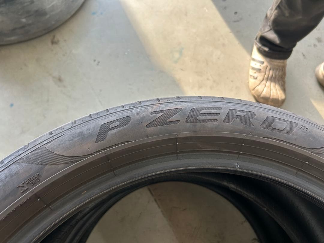 最終値下 ピレリ Pzero 23年製 245/40/R19 2本 5〜6分山