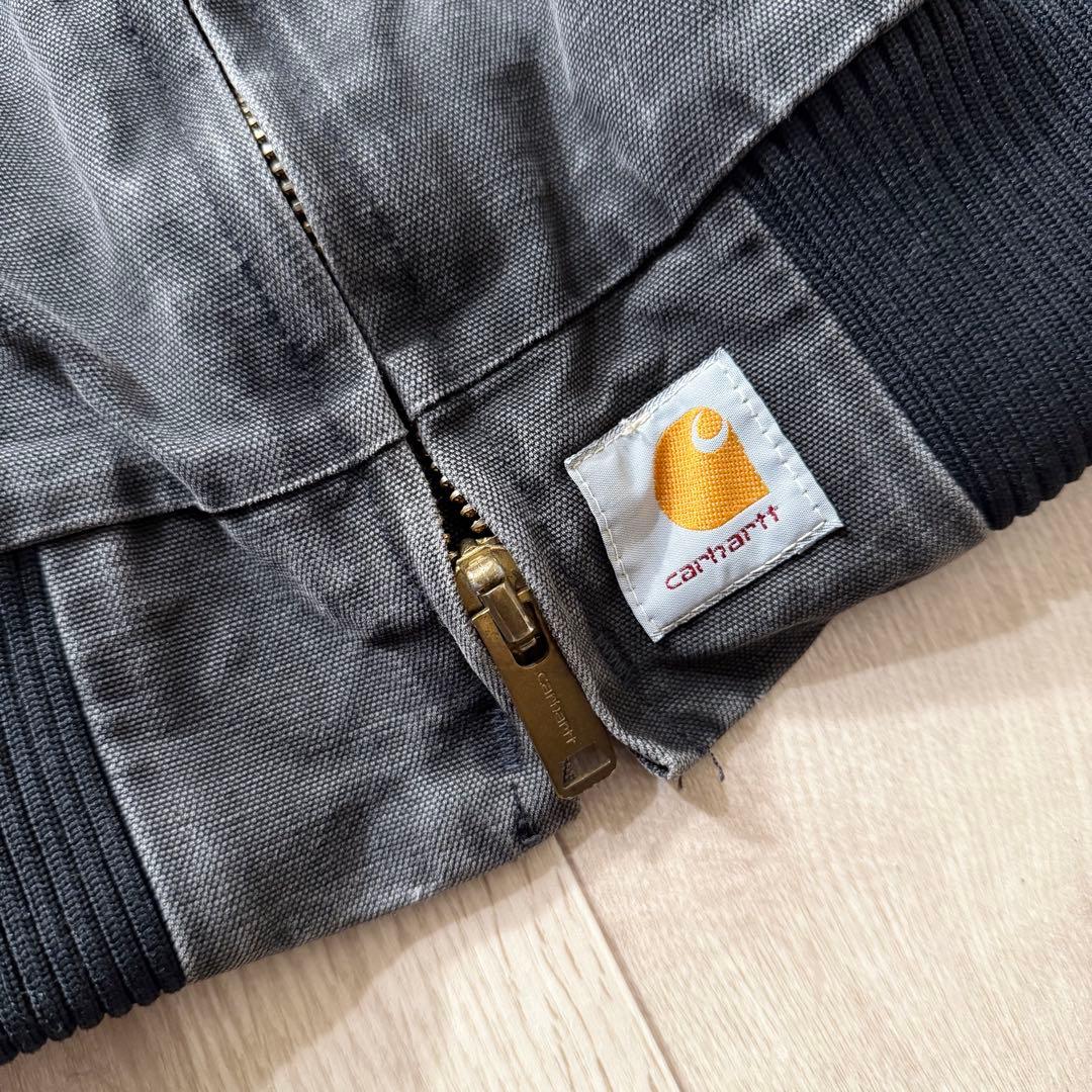 墨黒フェードM！Carhartt サンタフェジャケット ブラック J13BLK