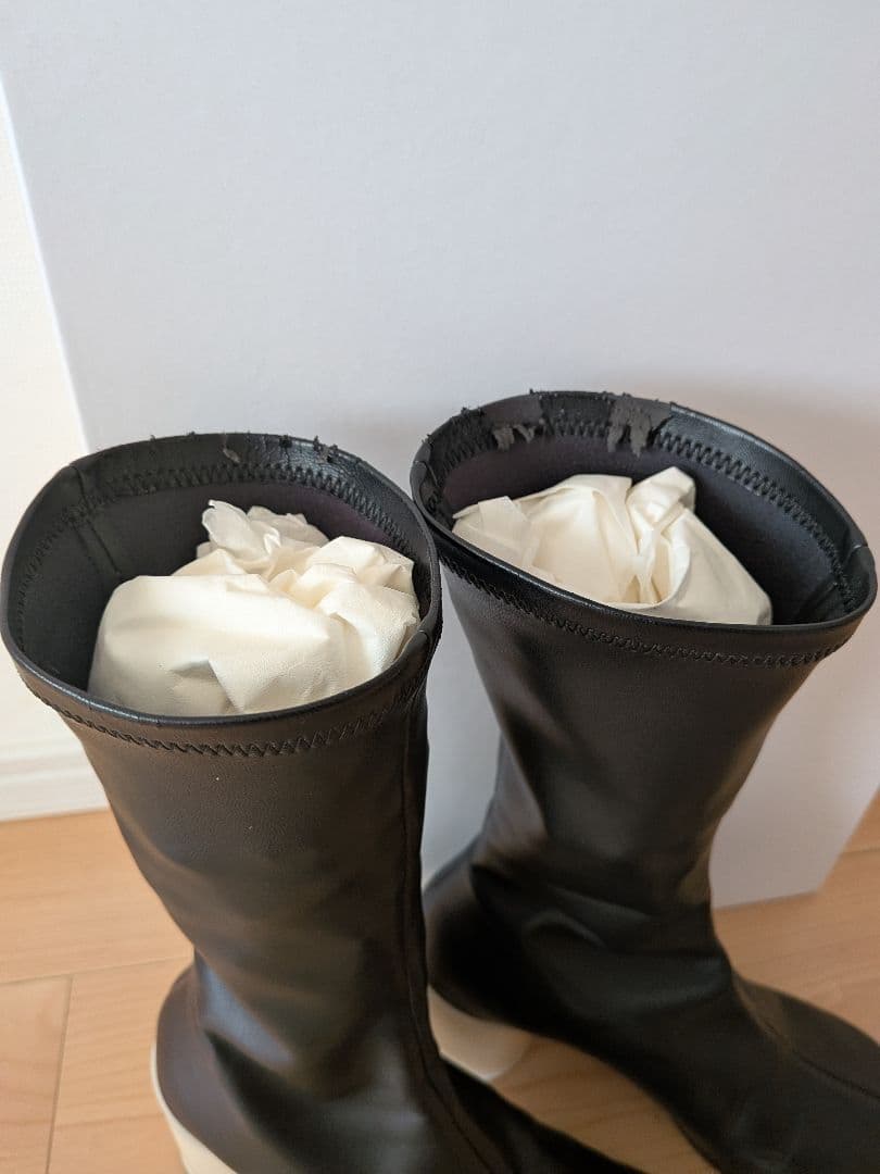 ももも様へ MM6 Maison Margiela ブラックブーツ