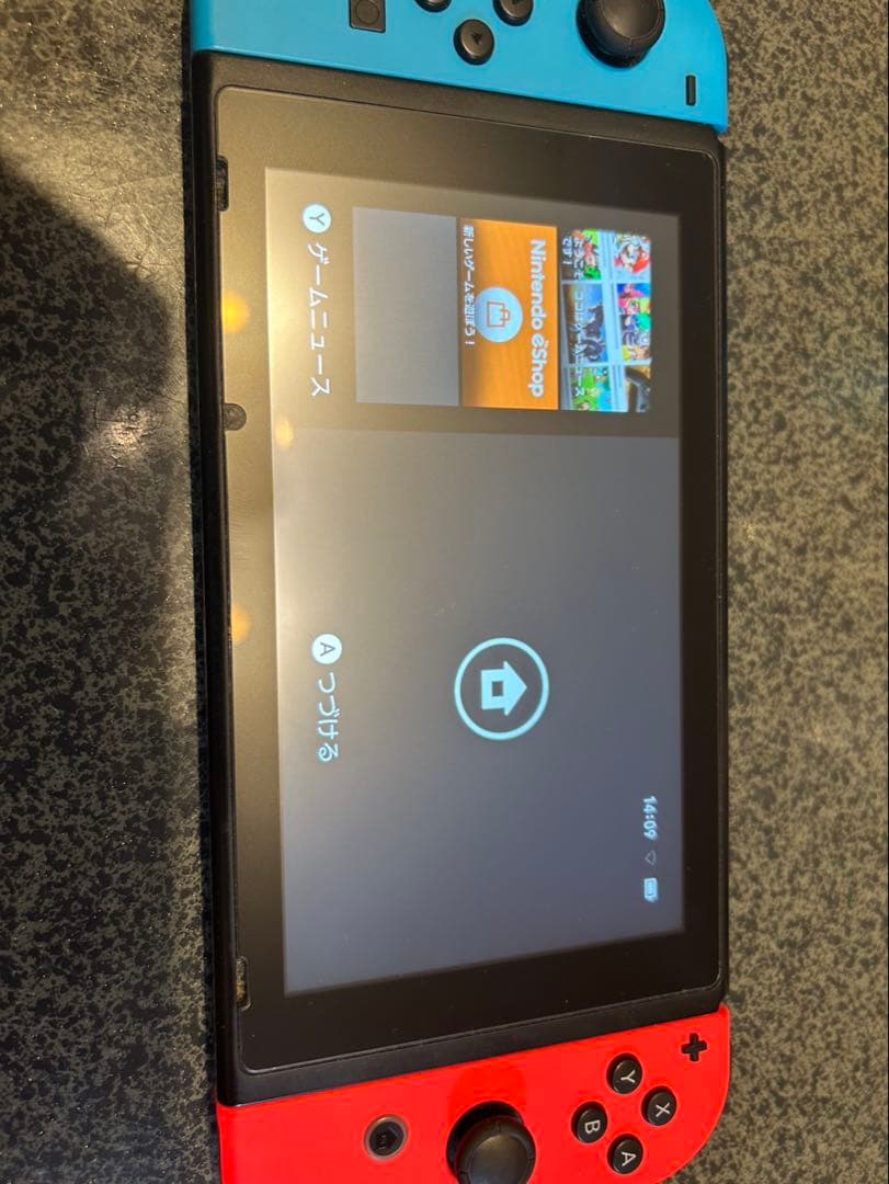 Nintendo Switch 本体 青/赤 Joy-Con 付属品付き