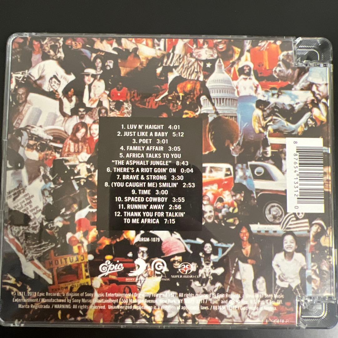 Sly & The Family Stone 暴動 SACD
