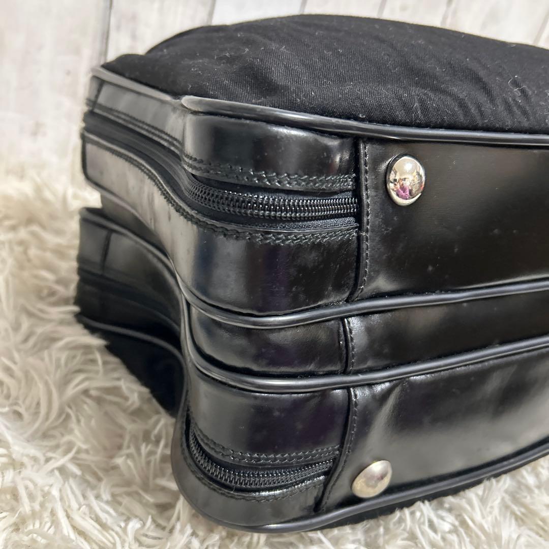 GUCCI グッチ ボストンバッグ キャンバス　レザー 旅行カバン　大容量