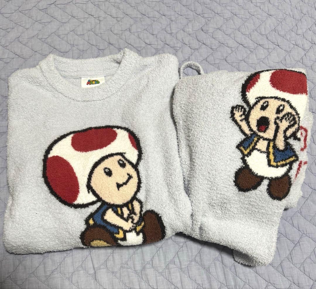 ジェラートピケ　キノピオ　セットアップ