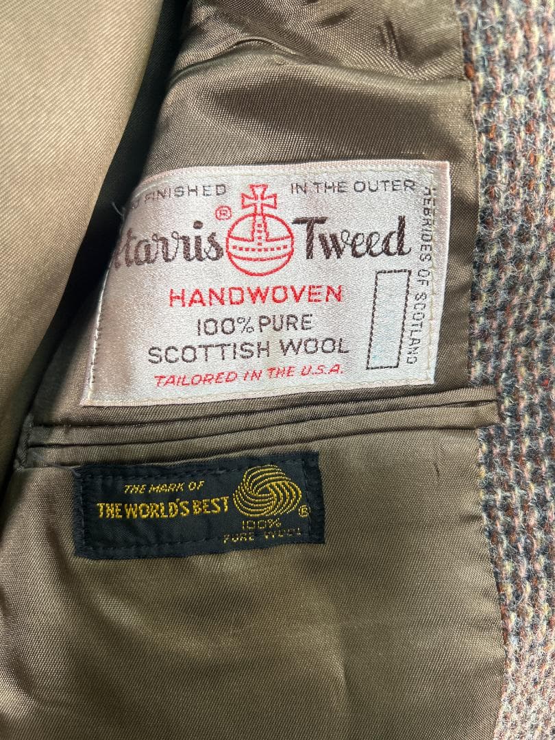 Harris Tweed×Stanley Blacker ジャケット L相当