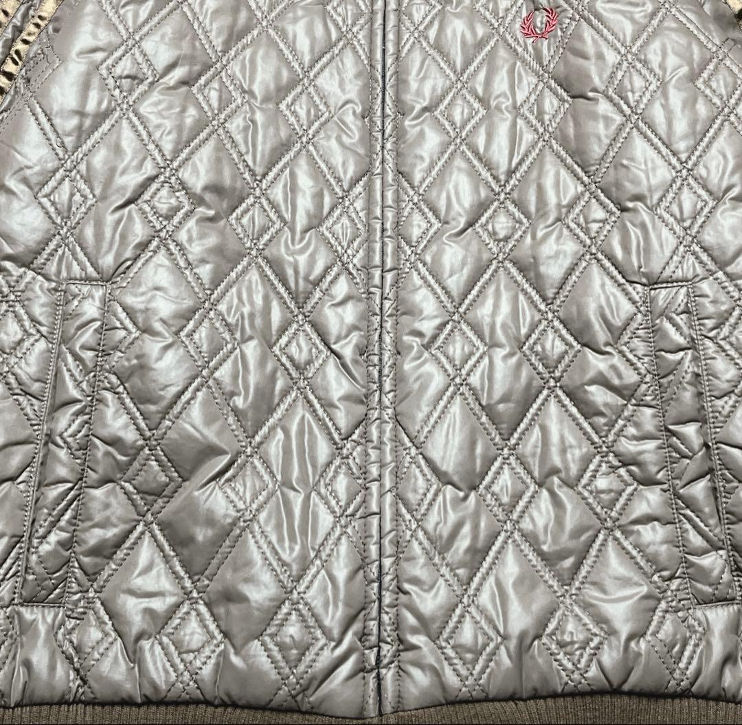 FRED PERRY フレッドペリー リバーシブルキルティングジャケット M