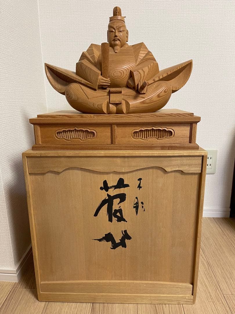 天神様　井波彫刻