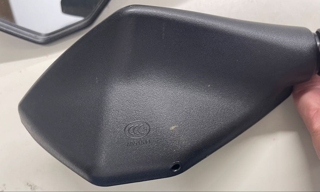 NINJA 2020年式 ショートミラー ダイヤモンド型 左右セット
