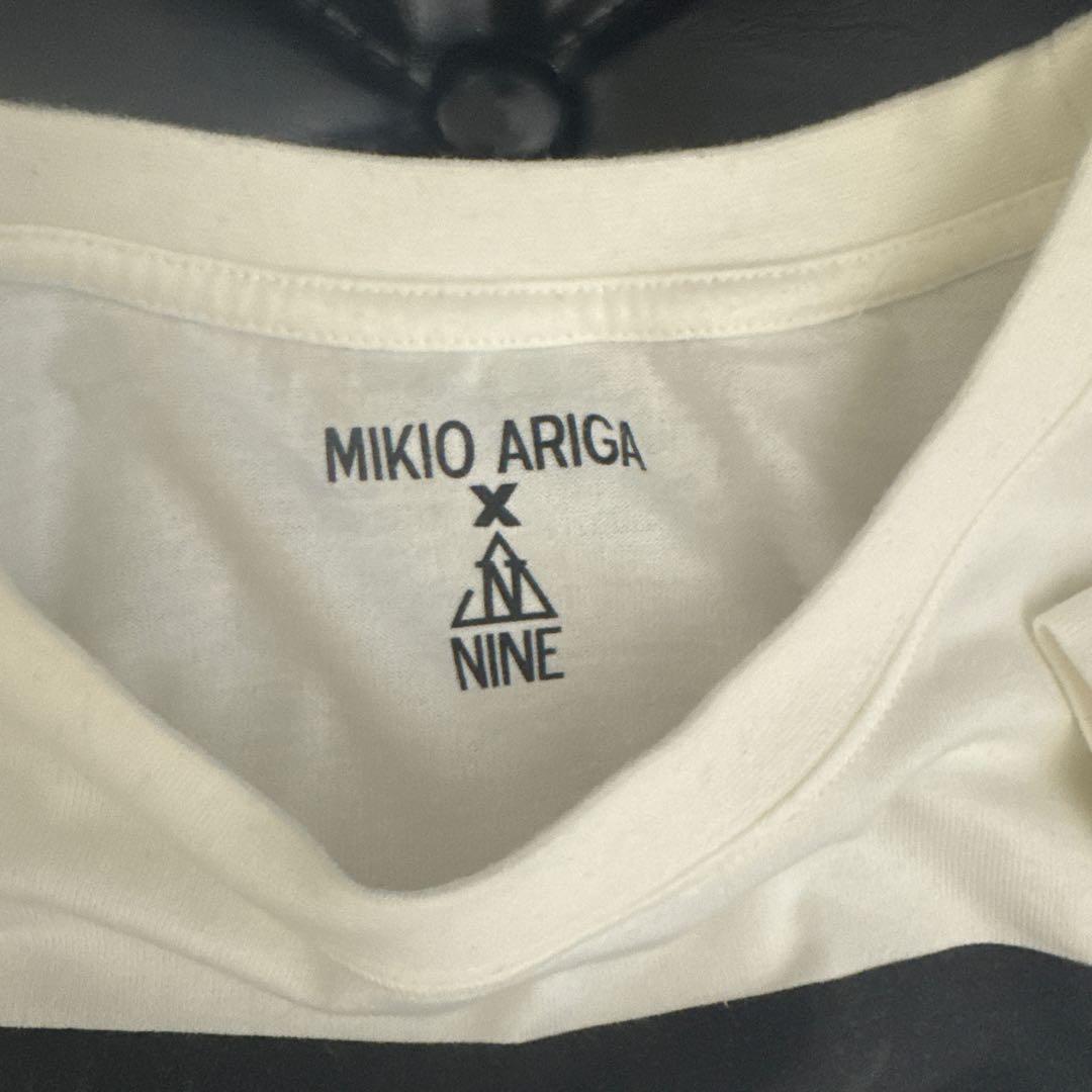 甲本ヒロトxARIGA MIKIOxNINE Tシャツ サイズL ブルーハーツ