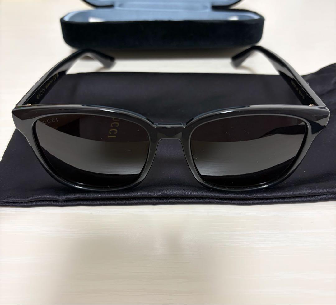 GUCCI ブラック GG0637SK 001 サングラス ケース付き