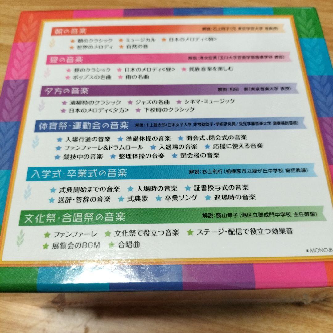 中学校 行事・放送用音楽集　　新品　未使用　未開封