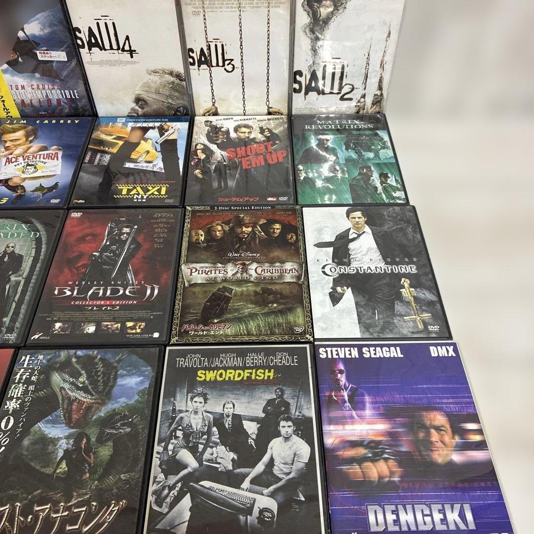 洋画DVDまとめ売り 134枚