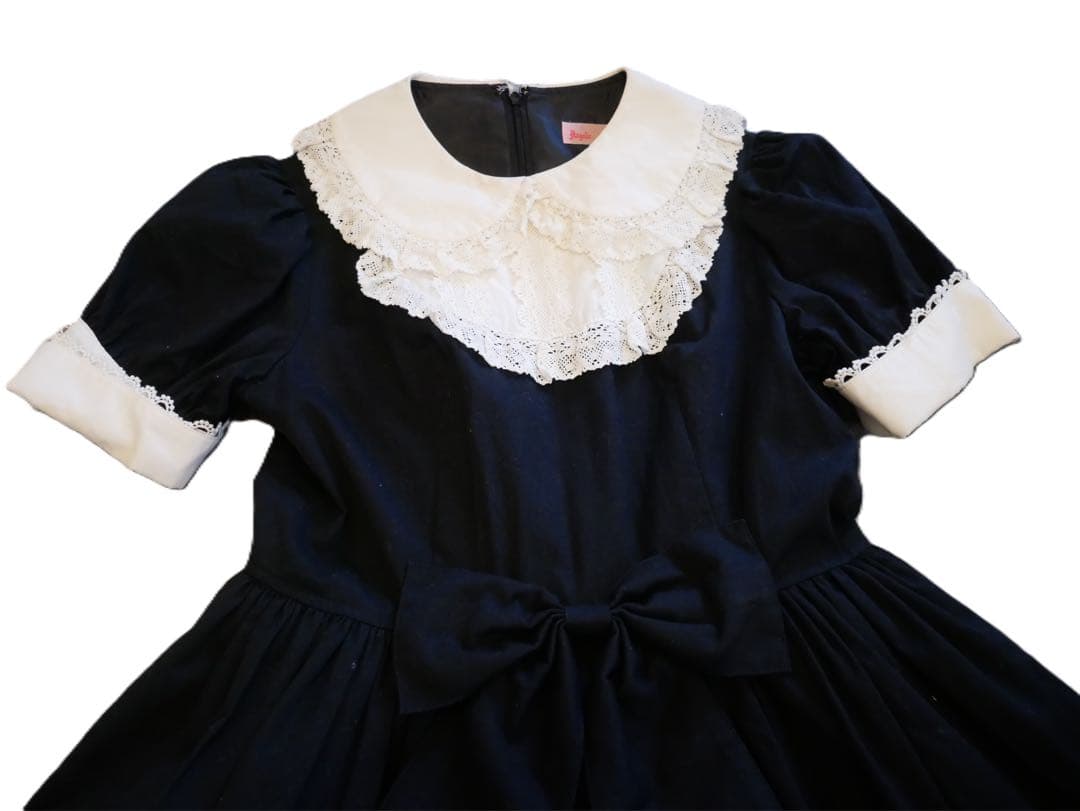 Angelic Pretty ／ シンデレラ風プリントワンピース ★初期タグ品
