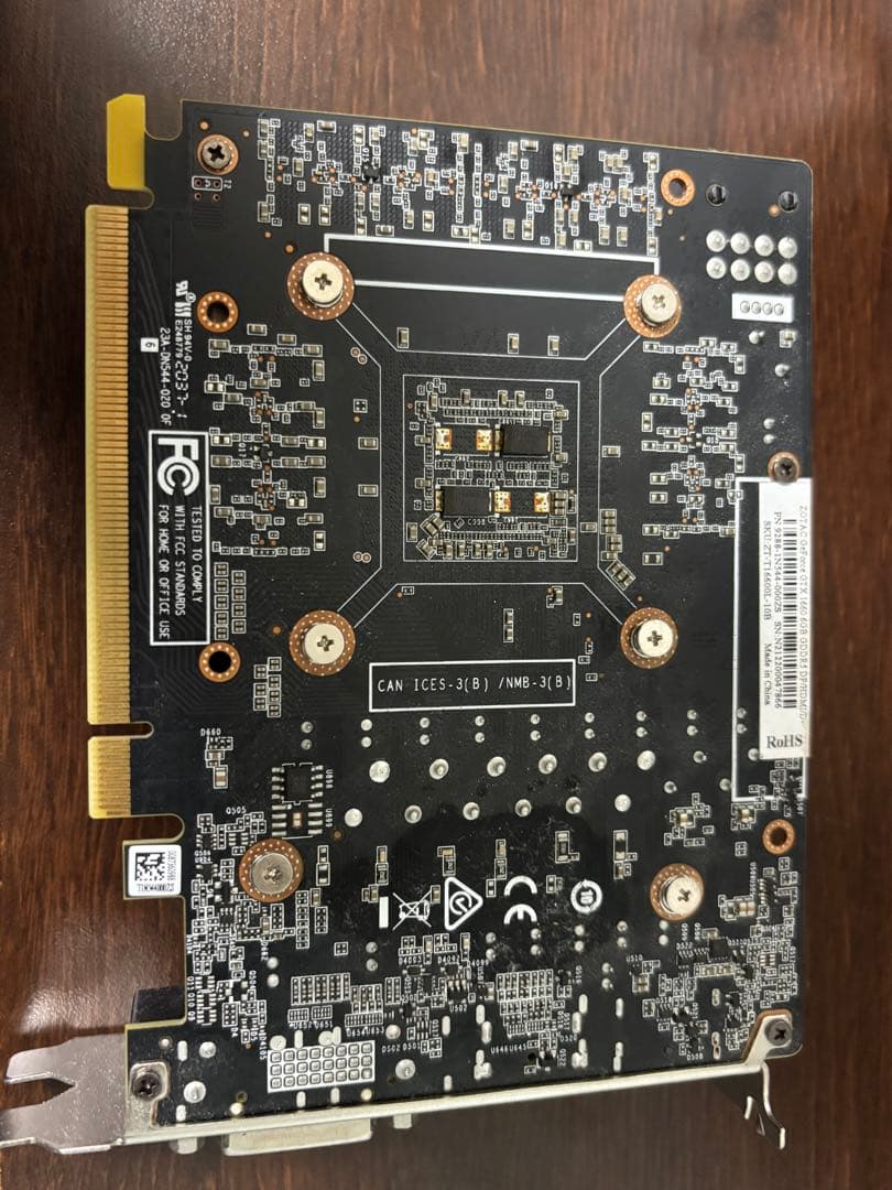 グラフィックボード・グラボ・ビデオカード ZOTAC GeForce GTX 1660 GDDR5
