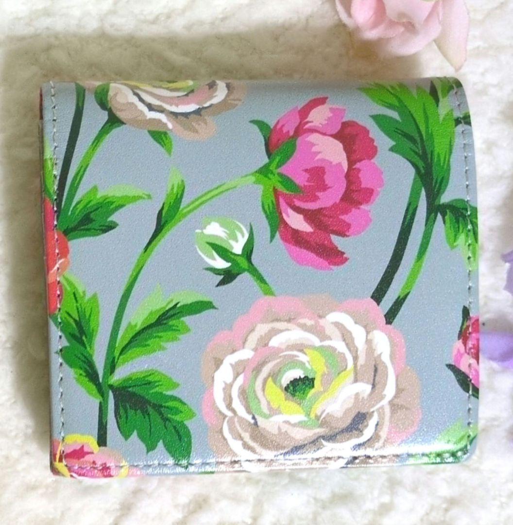 FEILER レザー 財布 ラナンキュラス 花柄 未使用✨️美品