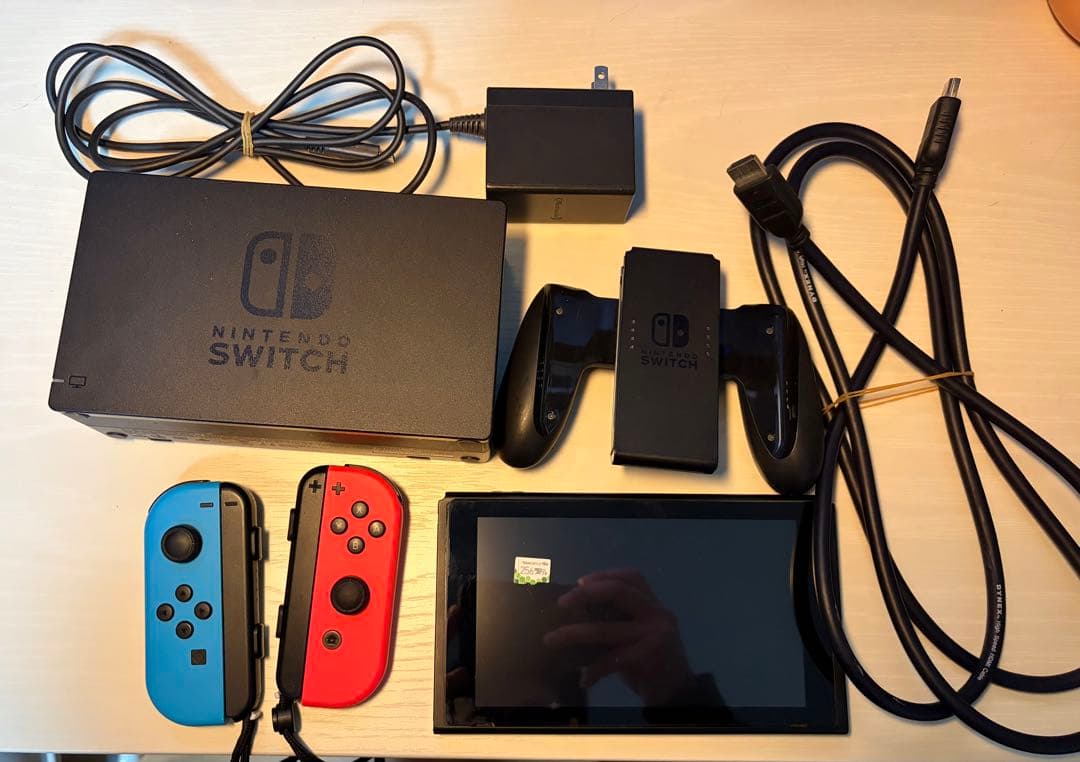 Nintendo Switch 本体 一式 256GB microSD付き