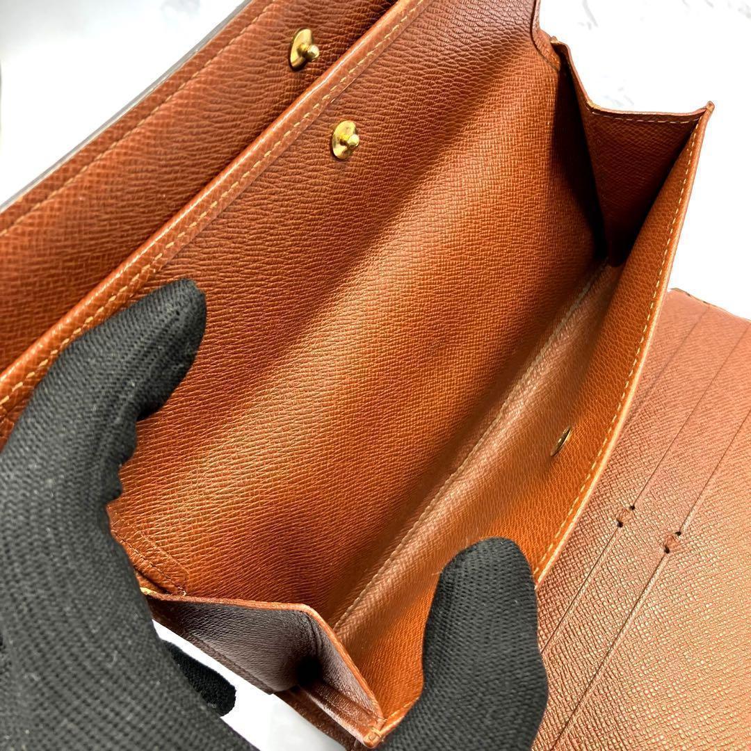 ◆美品◆LOUIS VUITTON モノグラム ポルトトレゾール 三つ折り