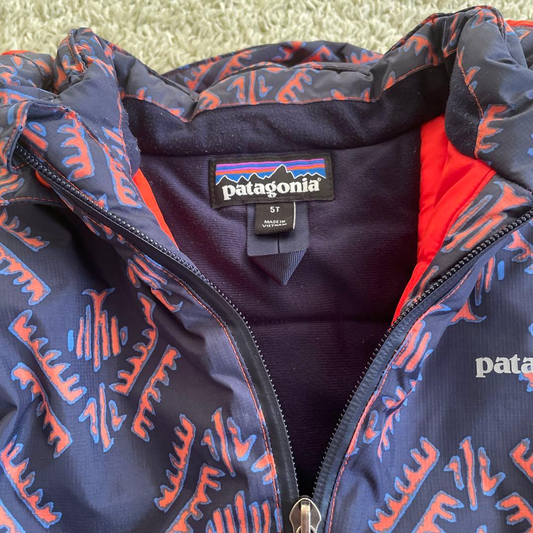 patagonia スキーウェア 5T 110サイズ　リペア