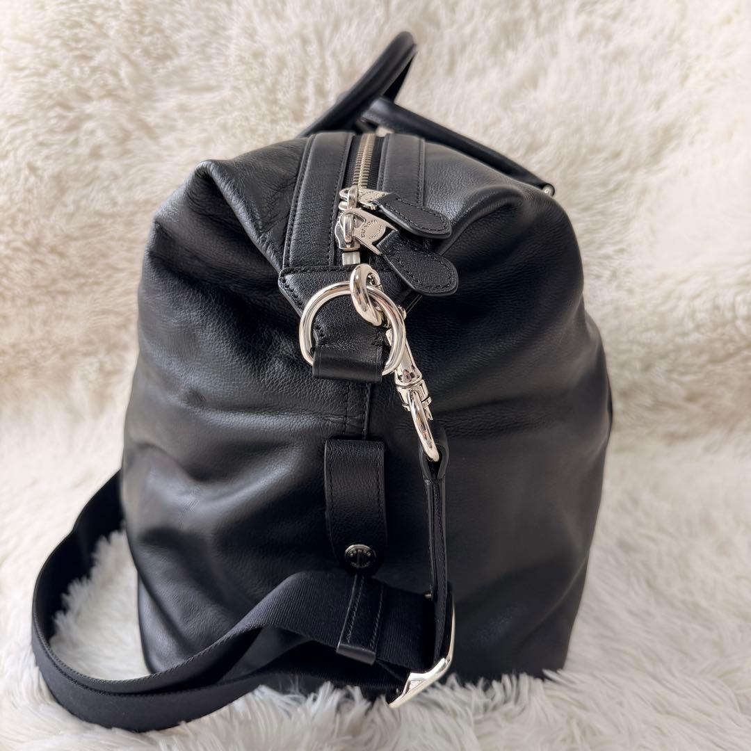 ✨極美品 COACH コーチ ボストンバッグ レザー 2way ブラック 大容量