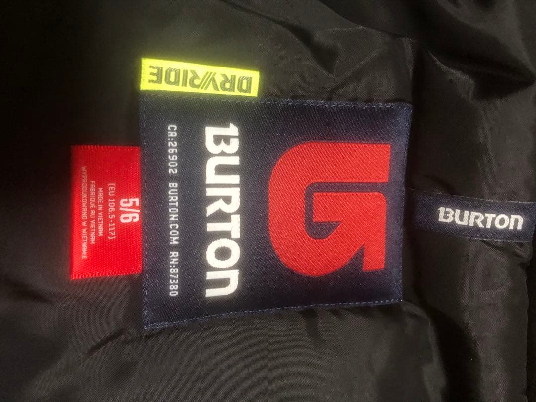 【TaRa】BURTON ウェア キッズ パンツ　ジャケット スノボ110