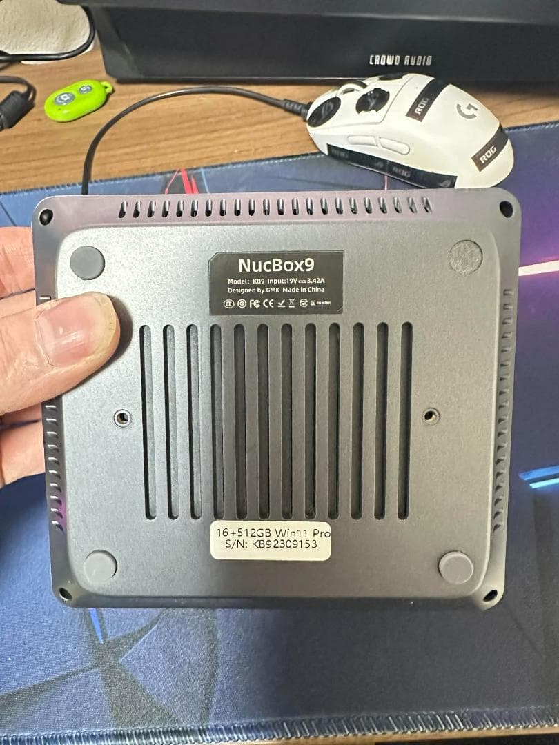 ミニPC Gmktec nucbox9 r5-5600u Ram16gb SSD512gb