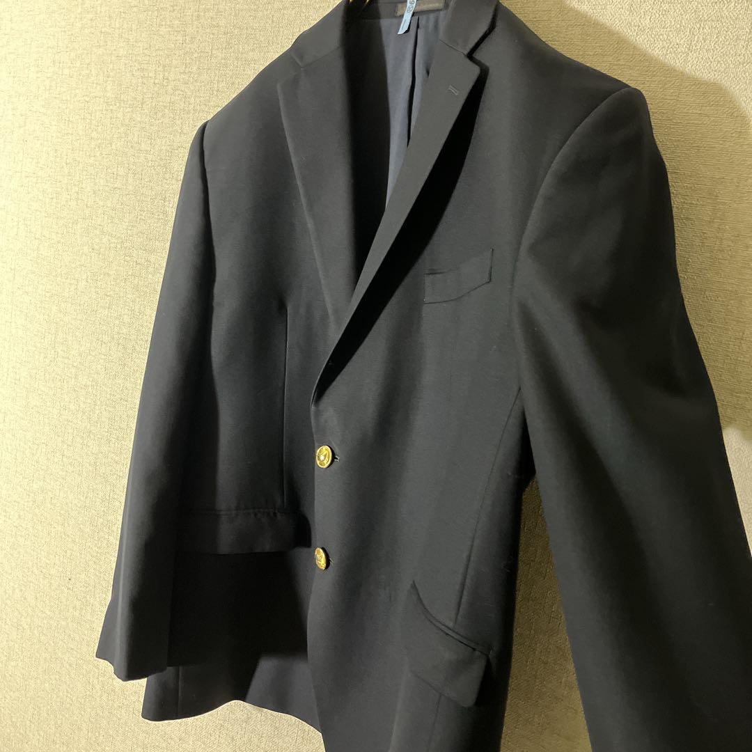 ラルフローレン 紺ブレ金ボタン ジャケット ブレザー ネイビー クリーニング済み