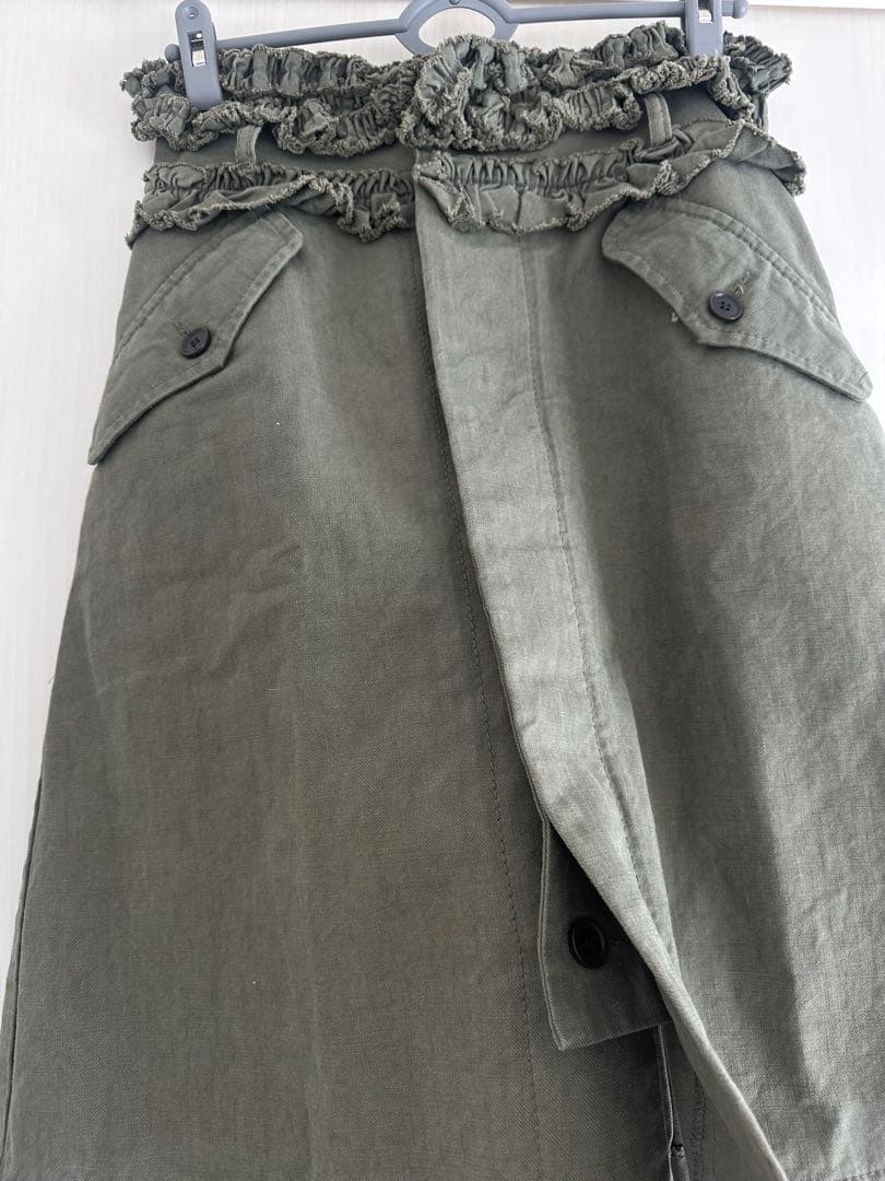 AD2007 tricot COMME des GARCONS フリルスカート