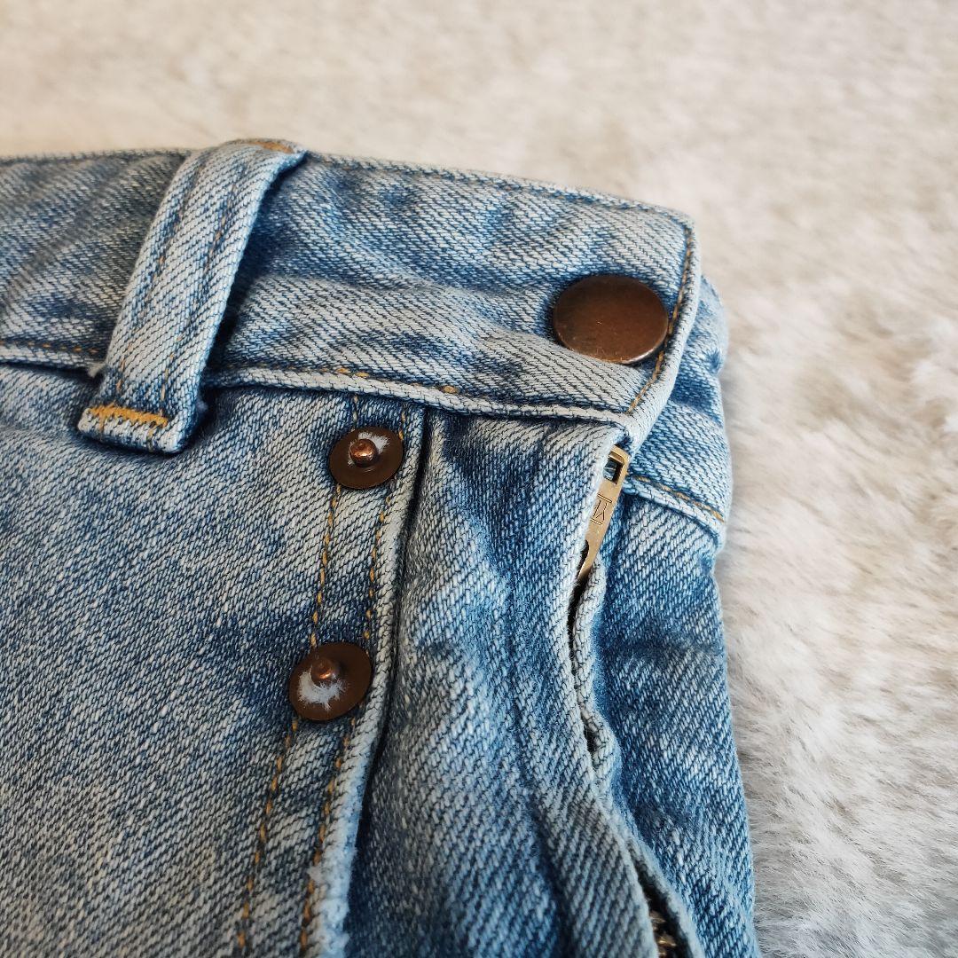 【美品】レッドカード スピックアンドスパン 別注 デニム マキシ ロングスカート