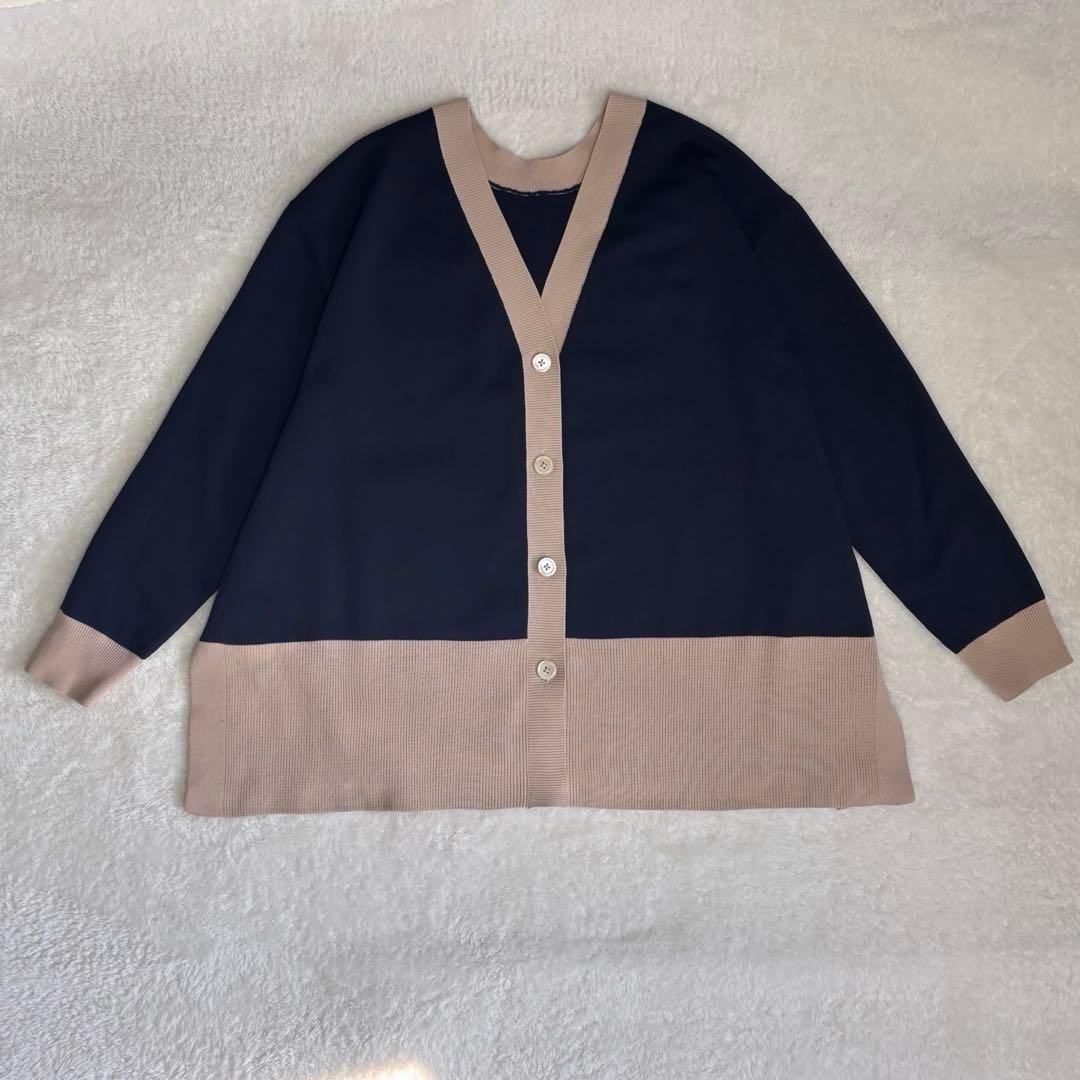 UNITED ARROWS 2wayサイドスリットカーディガン　前後使用可能♡