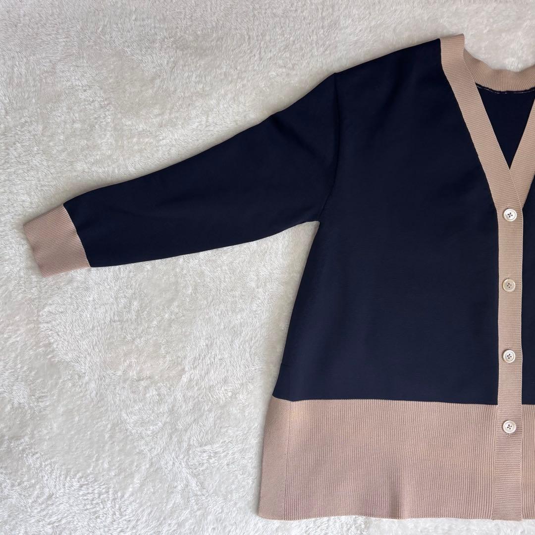 UNITED ARROWS 2wayサイドスリットカーディガン　前後使用可能♡