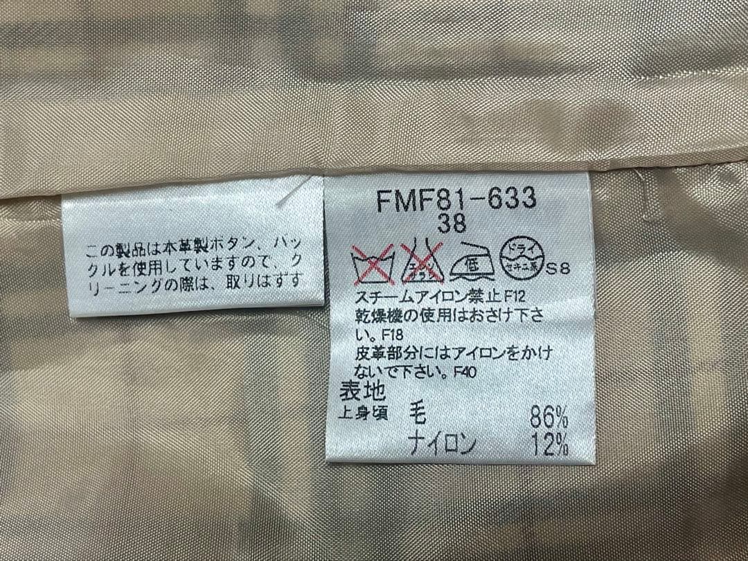 美品 バーバリー ブルーレーベル ドッキング ワンピ ホースロゴ　ノバチェック