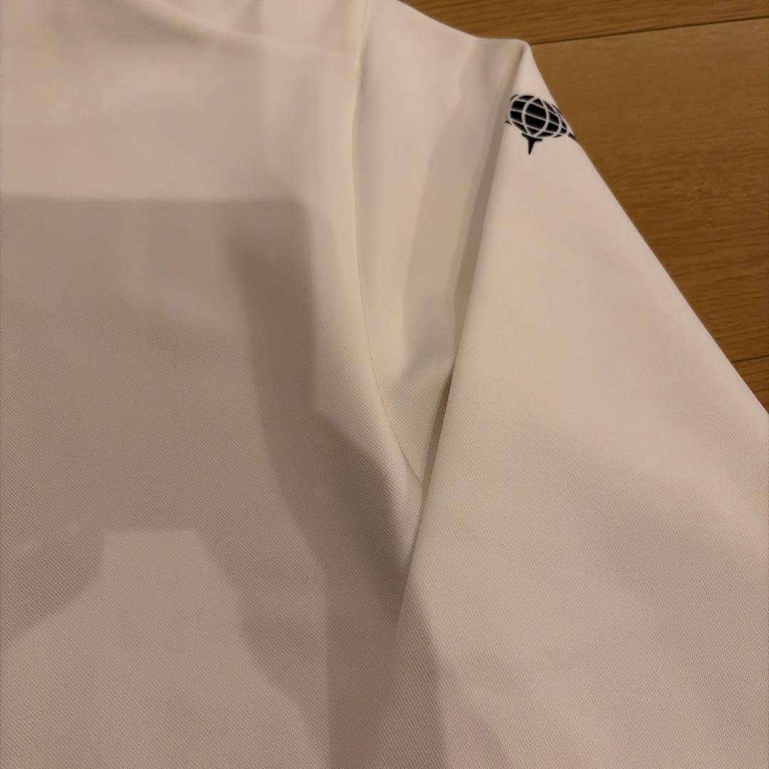 BEAMS GOLF ハイネックゴルフシャツ ホワイト
