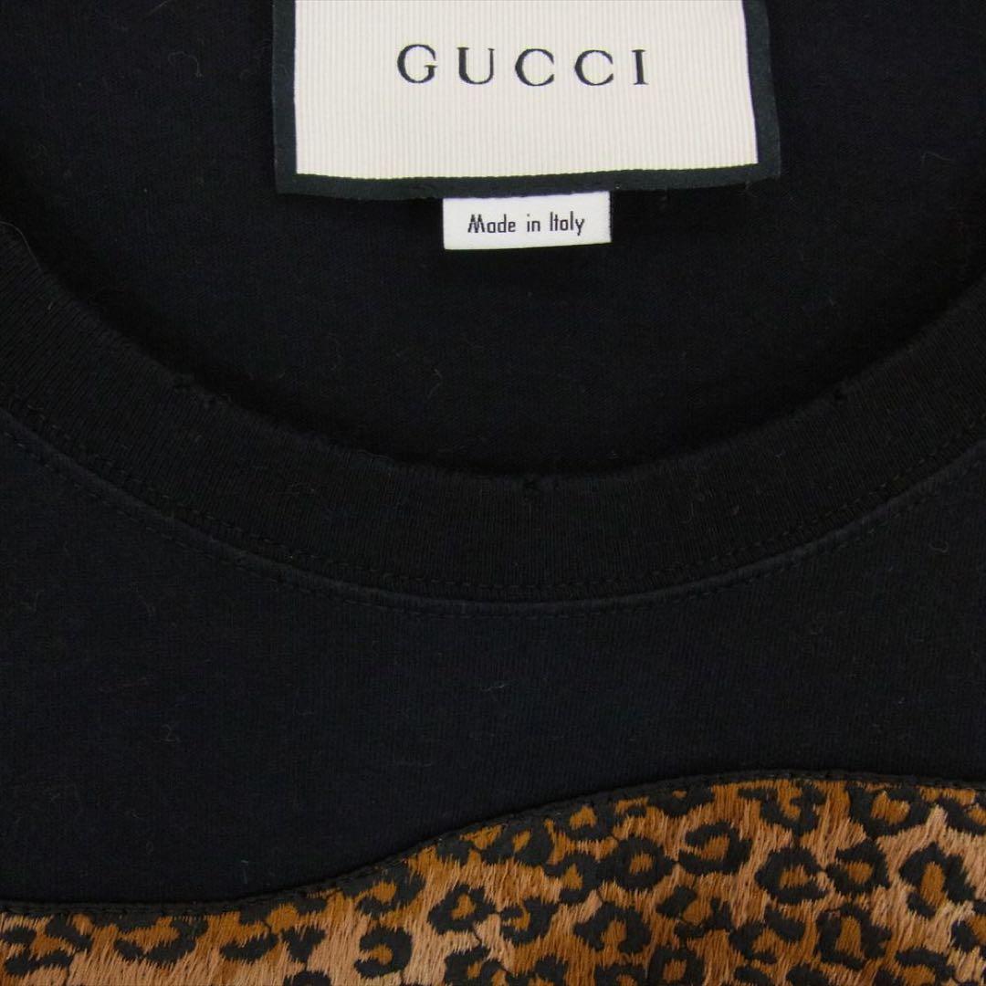 GUCCI グッチ　tシャツ　メンズ　レオパード　ヒョウ　豹