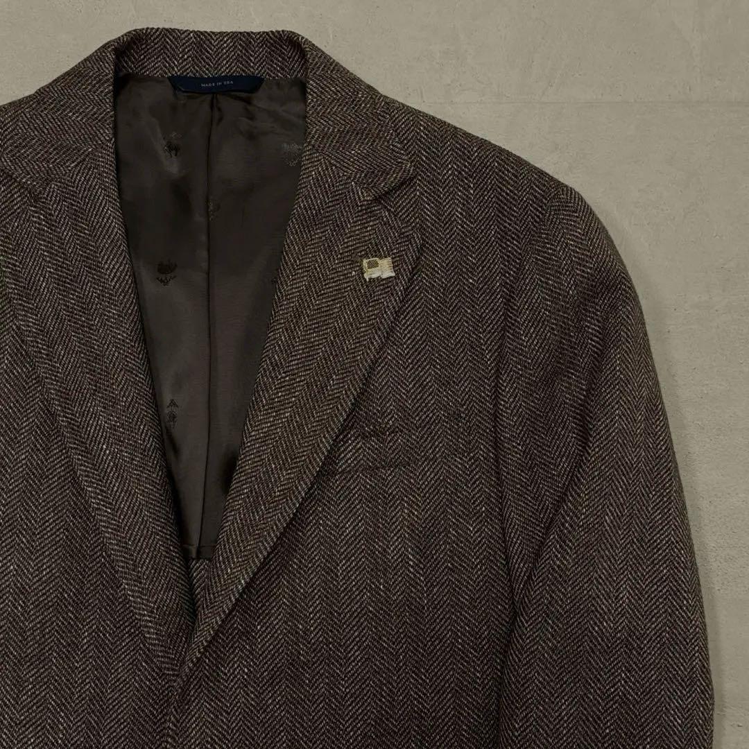 現行 新品 25SS ブルックスブラザーズ ３釦サックジャケット アメリカ製