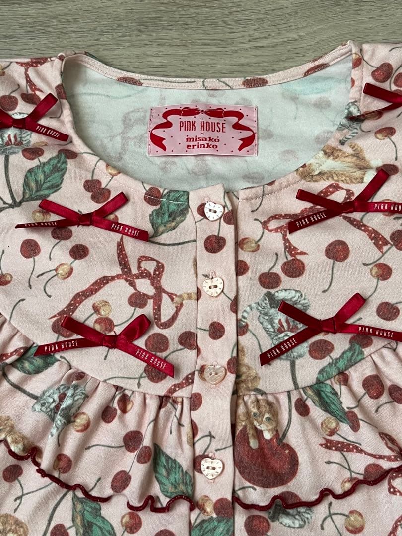 PINK HOUSE×MISAKO&ERINKO ルームワンピース