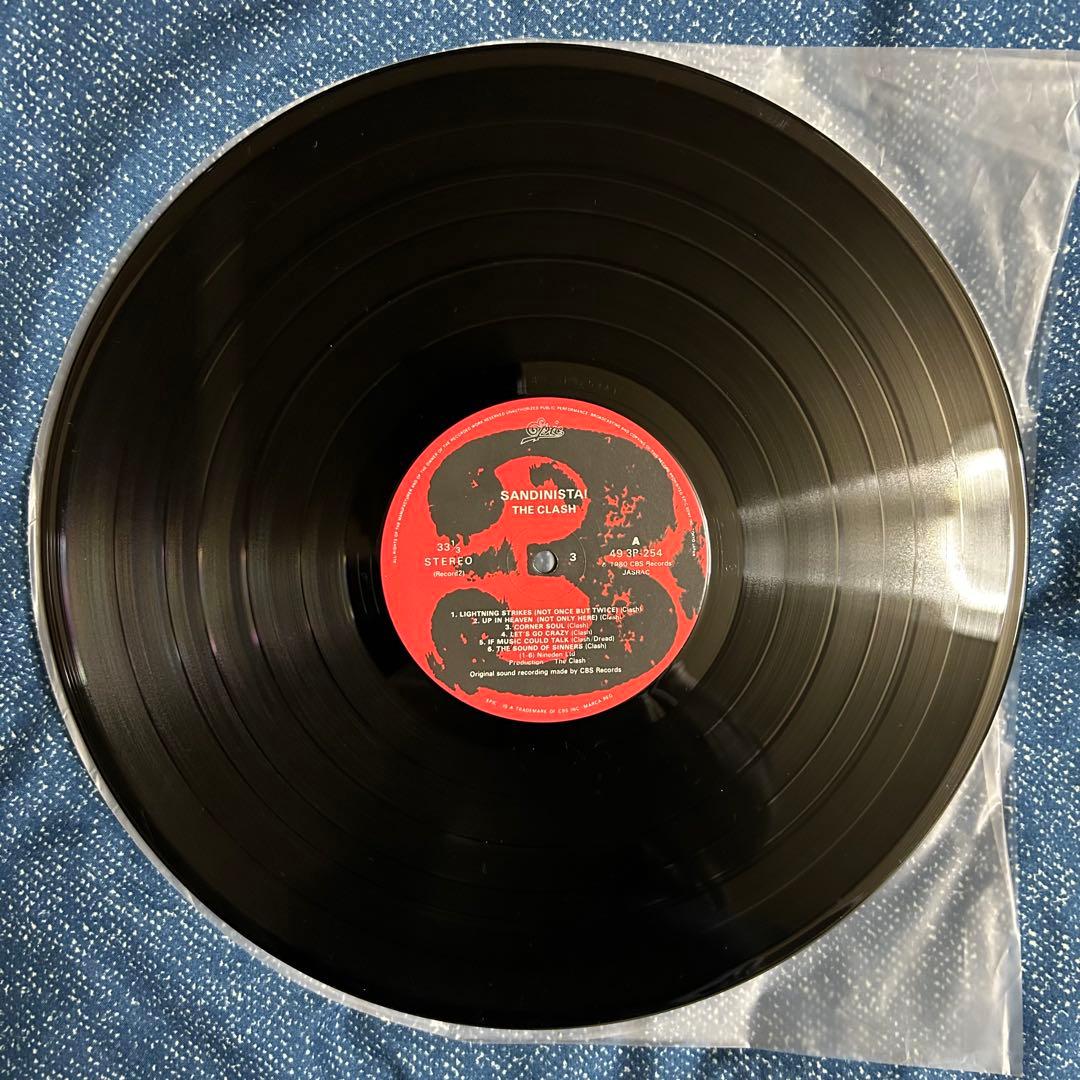 ［名盤］ザ クラッシュレコード　SANDINISTA！3枚組　パンク　レゲエ