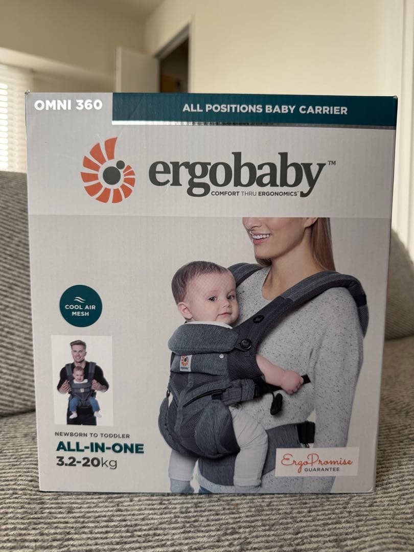 【美品】エルゴベビー　ベビーキャリア　オムニ360 抱っこ紐