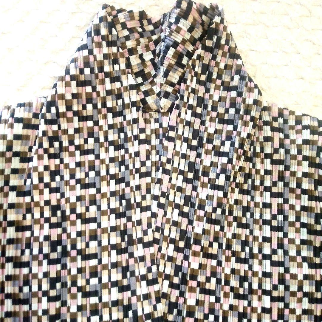 PLEATS PLEASE　長袖ジャケット　イッセイミヤケ　プリーツプリーズ