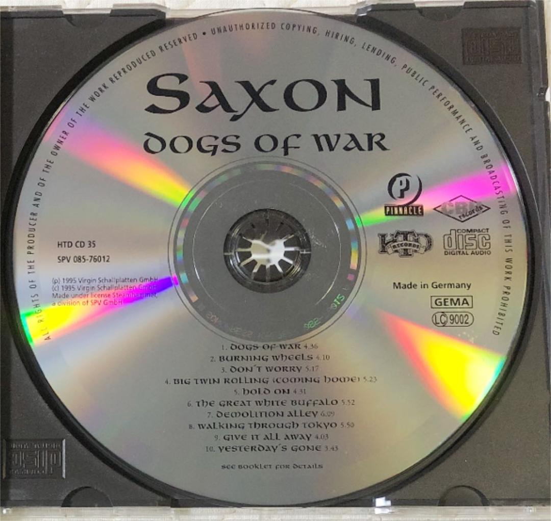 Saxon / Dogs Of War/ 1995年