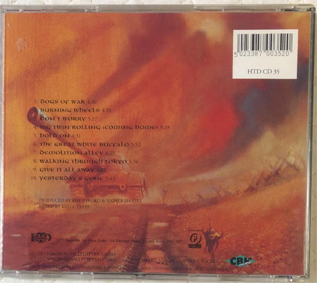 Saxon / Dogs Of War/ 1995年