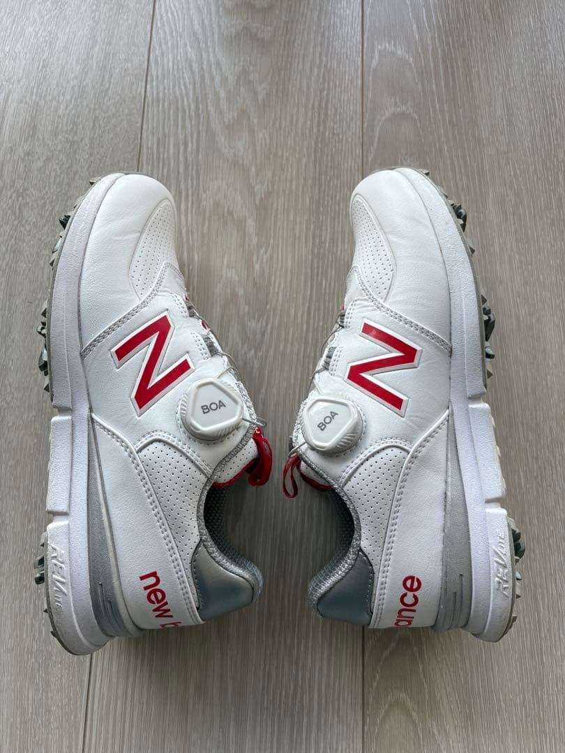 【美品】new balance ゴルフシューズ 574 23cm
