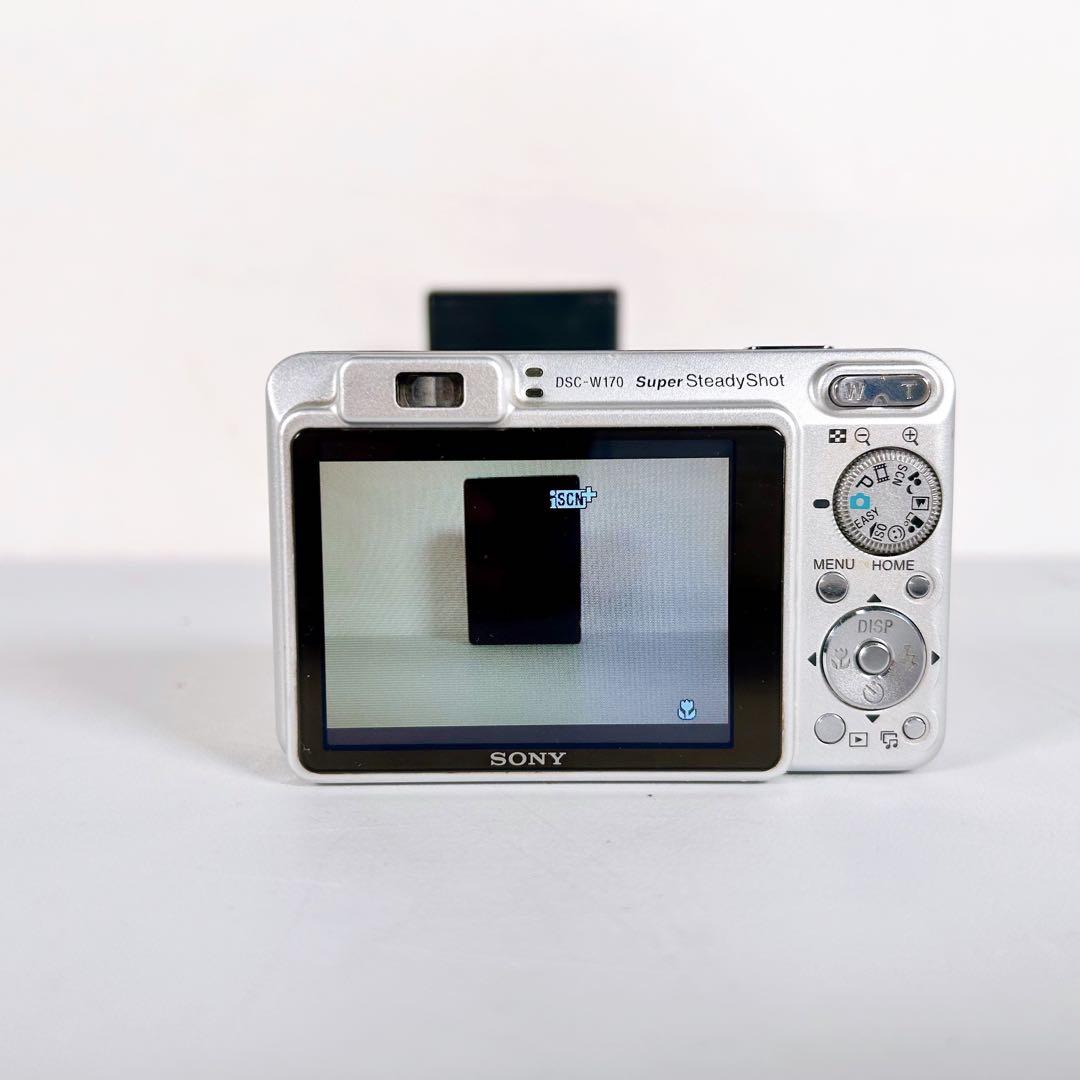 【動作品】SONY ソニー　DSC-W170 コンパクトデジタルカメラ