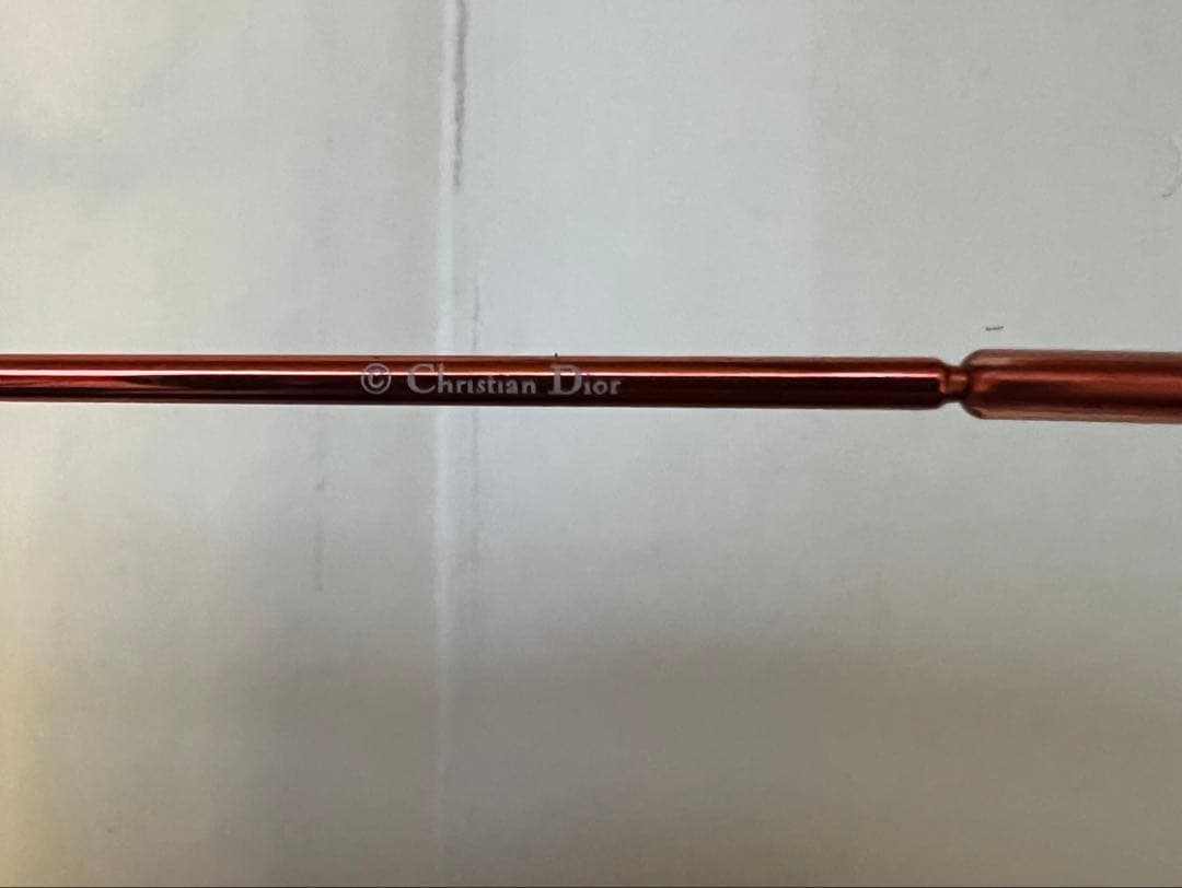 美品　Christian Dior　DIOR FLASH　サングラス　オレンジ
