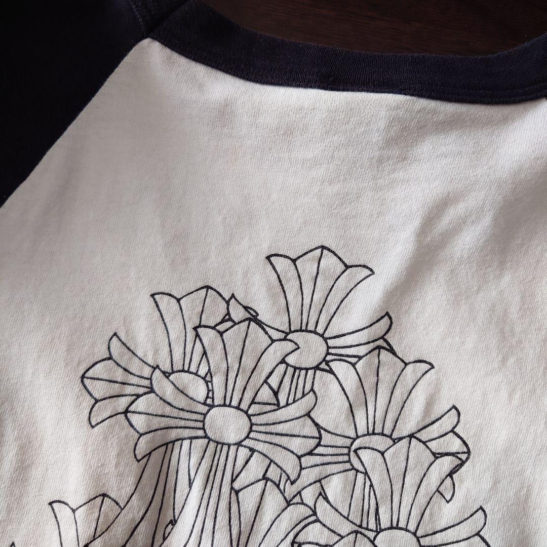 オールドクロムハーツセメタリークロスラグランTシャツベースボールT