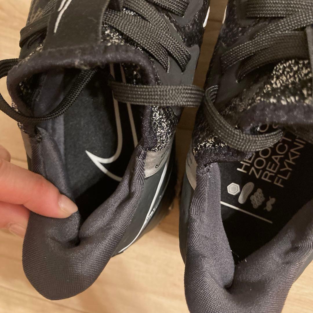 防水レア白ロゴNIKE AIR zoomフライニットゴルフシューズレディース23